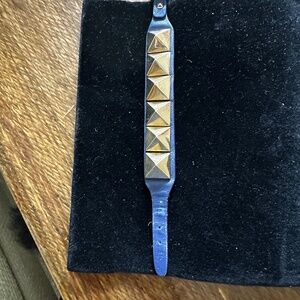 Valentino Rockstud Pyramid Buckle Bracelet